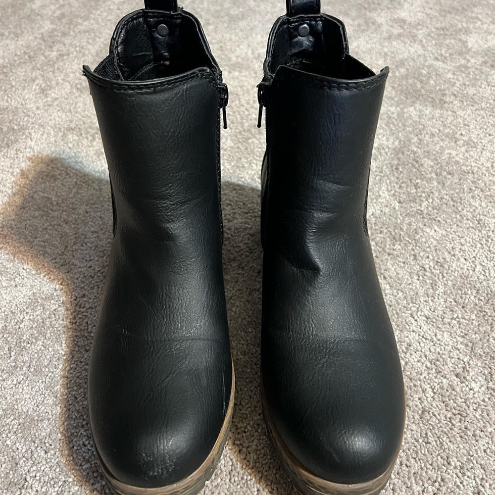 Maurices Black Ankle Boots